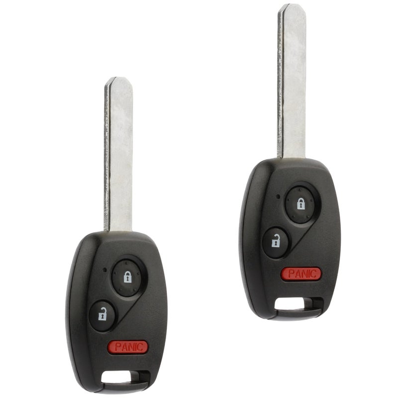 USARemote 2 Key fits Honda Accord / CR-V / CR-Z / Fit / Insight Keyless Entry Remote (MLBHLIK-1T) - Image 1